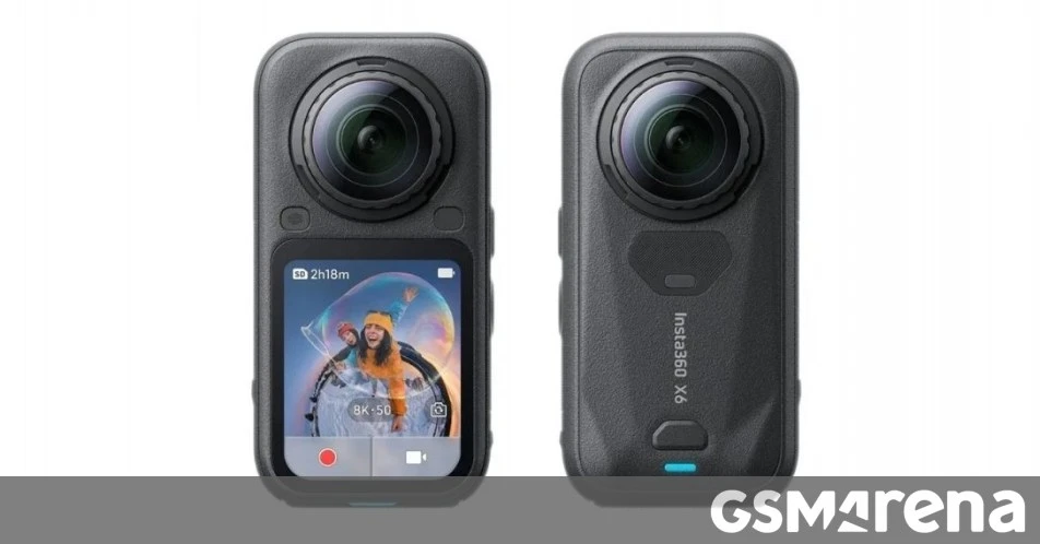 نشت تصاویر Insta360 X6: طراحی کوچک‌تر، ضبط 8K با 50 فریم و قیمت ۶۸۹ یورو