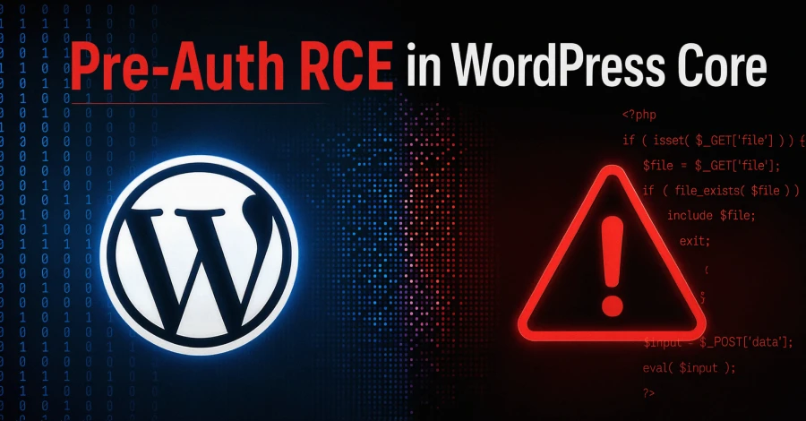 هشدار امنیتی فوری: آسیب‌پذیری بحرانی wp2shell در هسته وردپرس؛ حملات بدون احراز هویت ممکن است