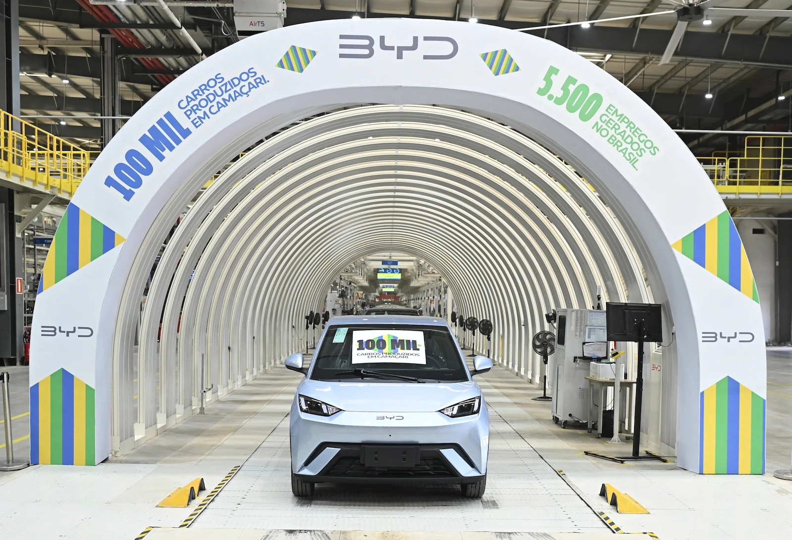 رشد سریع BYD در برزیل با عبور از مرز صد هزار خودرو