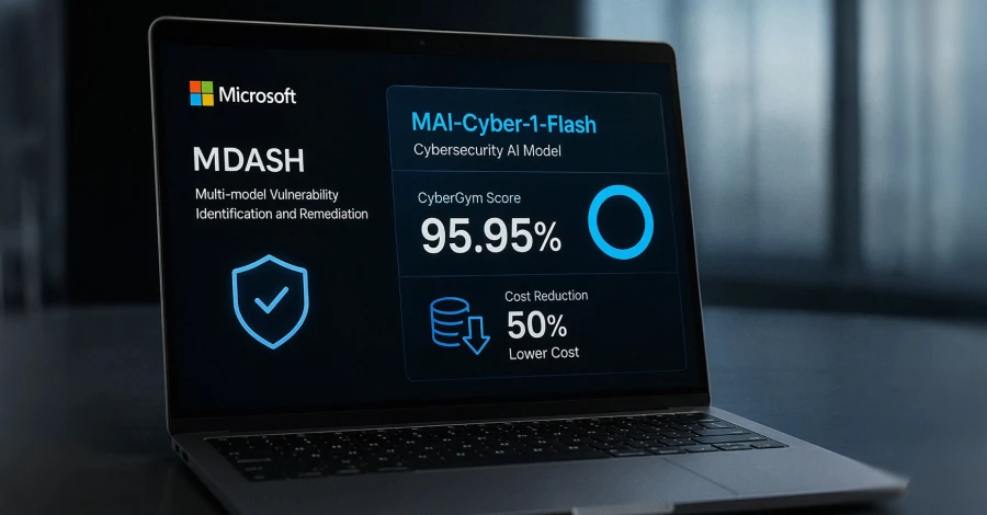 مایکروسافت MAI-Cyber-1-Flash را در چارچوب MDASH معرفی کرد؛ امتیاز 95.95% و نصف هزینه