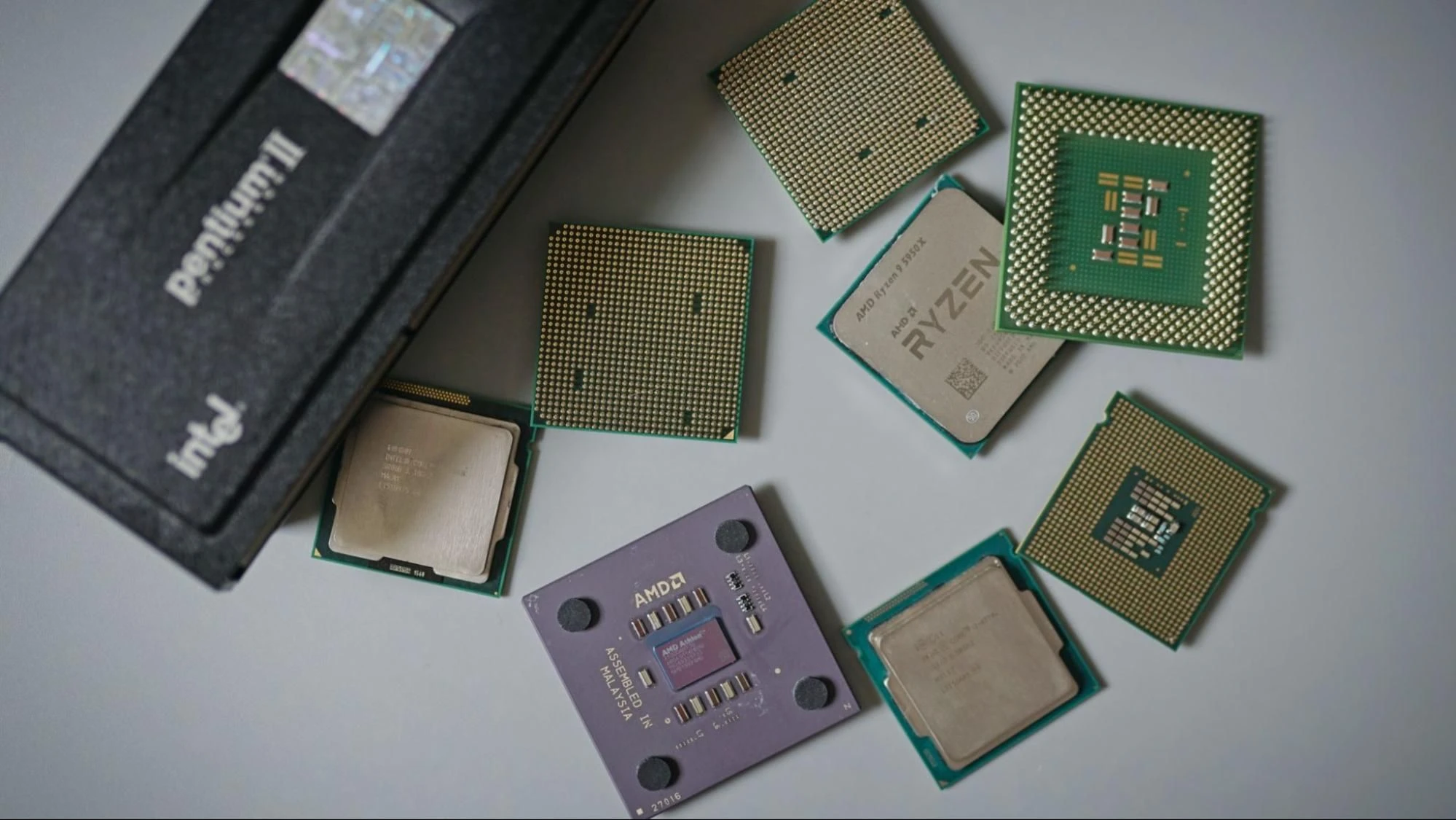۳۰ سال تحول پردازندهها: از Pentium تا Ryzen