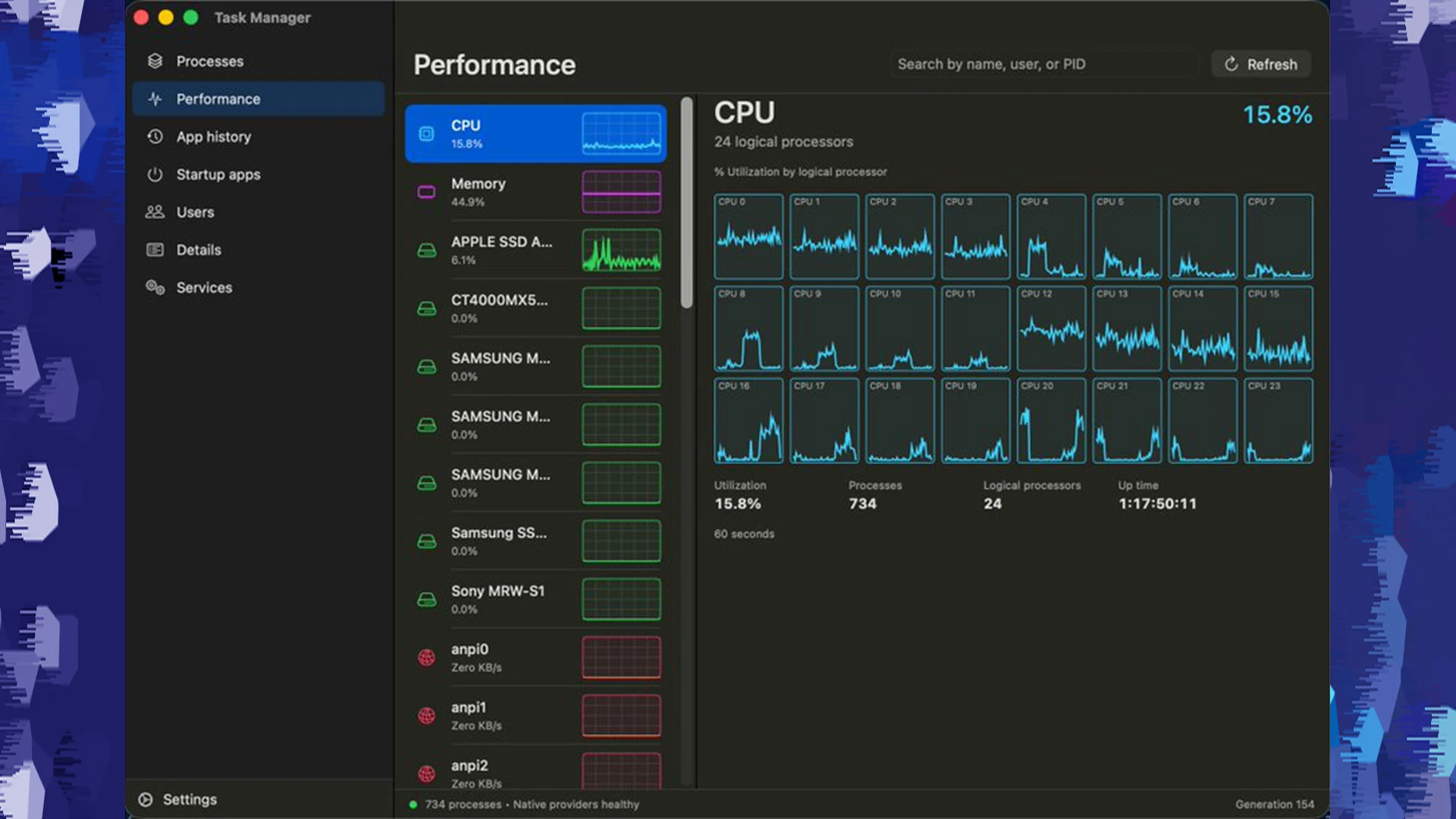 خالق Task Manager ویندوز نسخه macOS ابزار مدیریت سیستم را ساخت