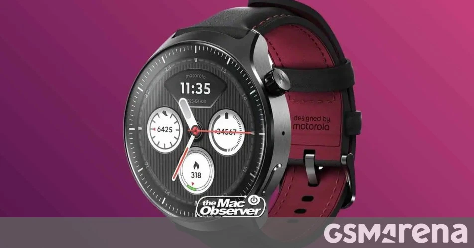رندرهای Motorola Watch Ultra فاش شد؛ طراحی، مشخصات و تصاویر اولیه