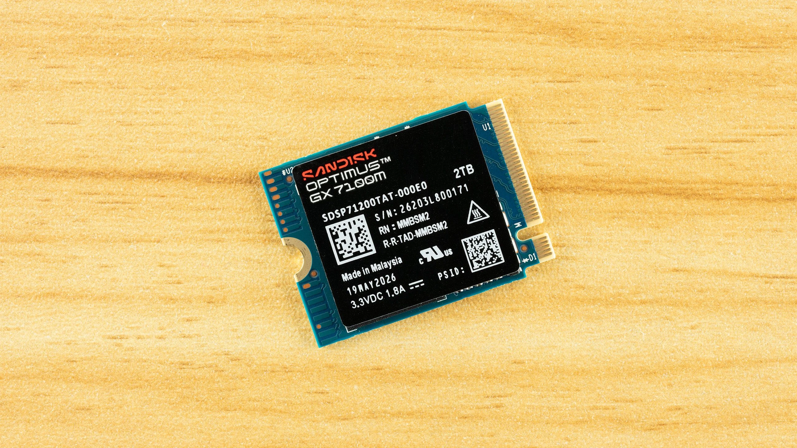 Sandisk Optimus GX 7100M؛ بهترین SSD M.2 2230 برای Steam Deck
