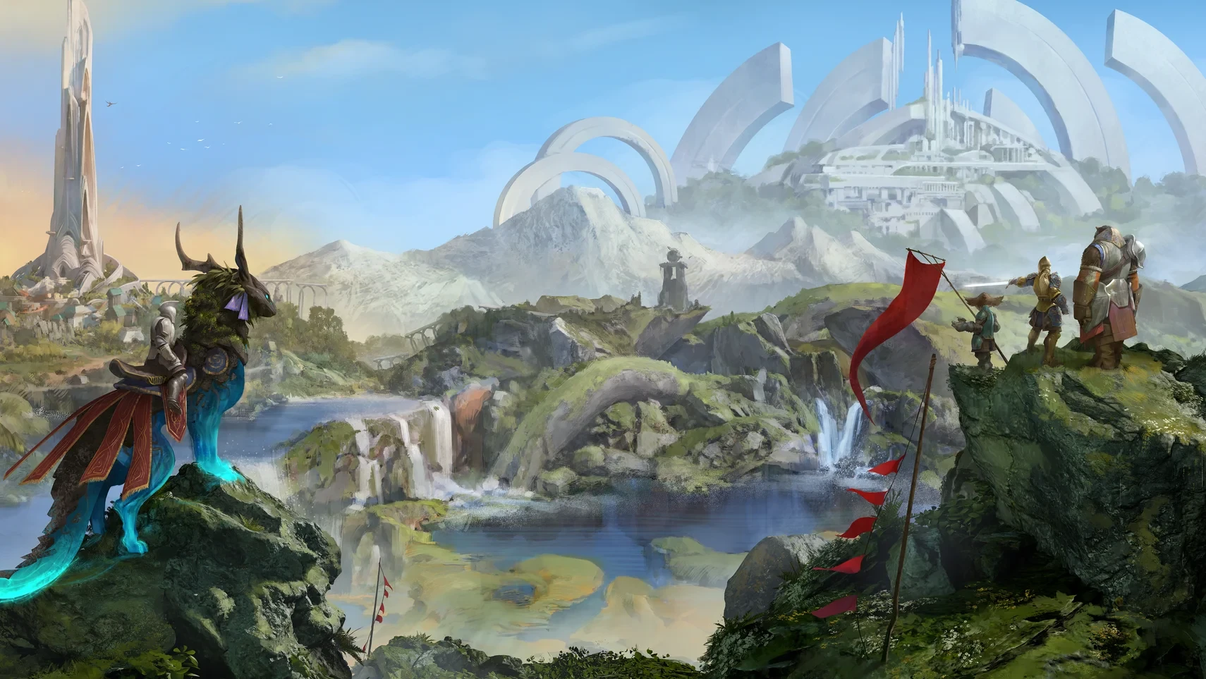 ArenaNet: ساختار Guild Wars 3 امکان افزودن نژادهای جدید را فراهم میکند