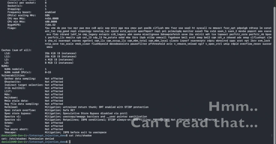 حملهٔ Interrupt Injection دفاعهای Spectre v2 را ناکام میگذارد