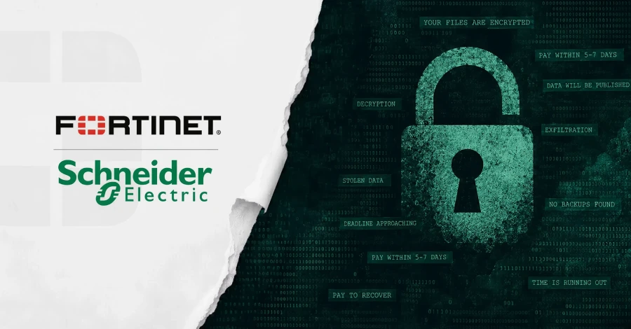 باج‌افزار Gunra با سوء‌استفاده از آسیب‌پذیری‌های Fortinet و Schneider شبکه‌های سازمانی را هدف می‌گیرد