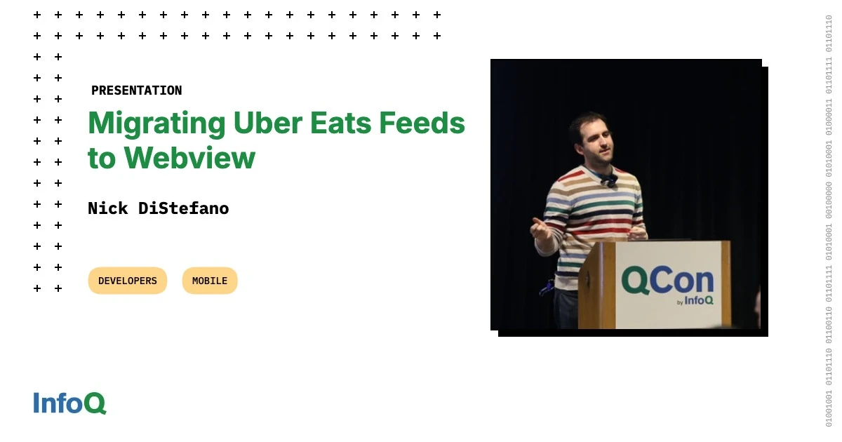 چگونه Uber Eats فیدها را به WebView تکصفحهای هدایتشده توسط نیتیو مهاجرت داد