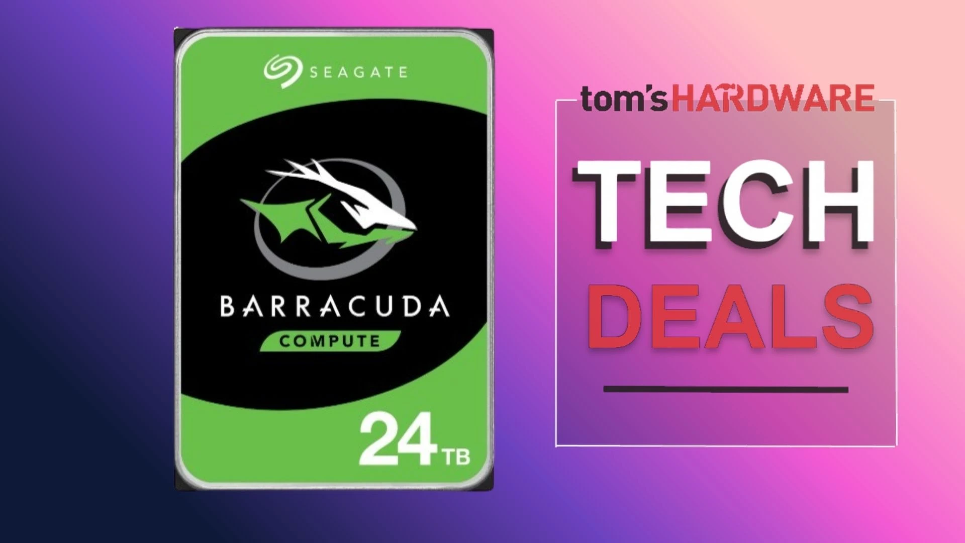 هارد 24TB Seagate BarraCuda — فقط 29.16 دلار به ازای هر ترابایت | تخفیف Newegg