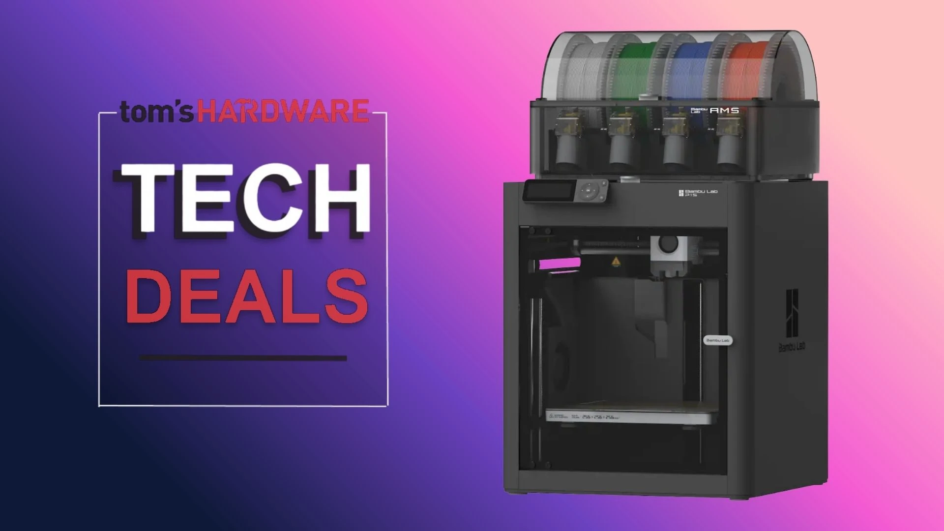 پرینتر سهبعدی Bambu Lab P1S با ماژول AMS — فقط 499 دلار در Best Buy