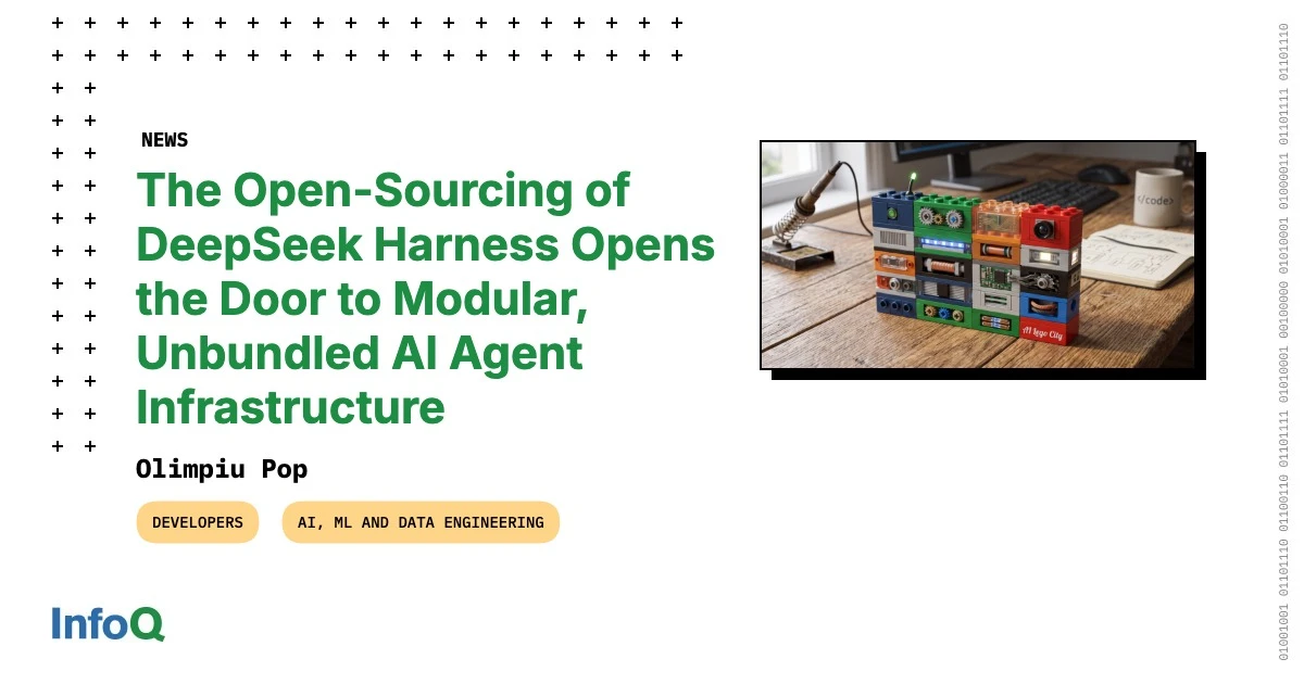 DeepSeek Harness متنباز شد؛ زیرساخت ماژولار برای عاملهای هوش مصنوعی