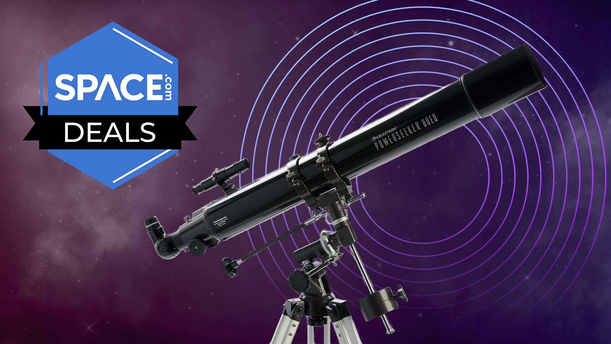 تلسکوپ Celestron PowerSeeker 80EQ با 25٪ تخفیف — خسوف ۲۷–۲۸ اوت و رصد زحل