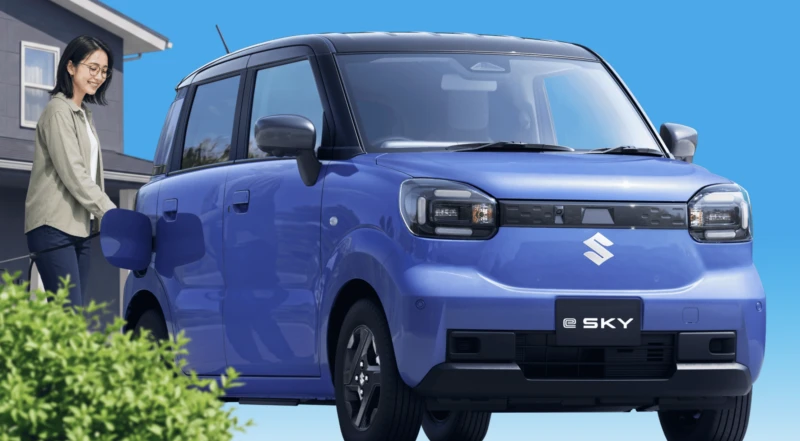 سوزوکی e SKY؛ کیکار برقی با برد مرجع 310 کیلومتر