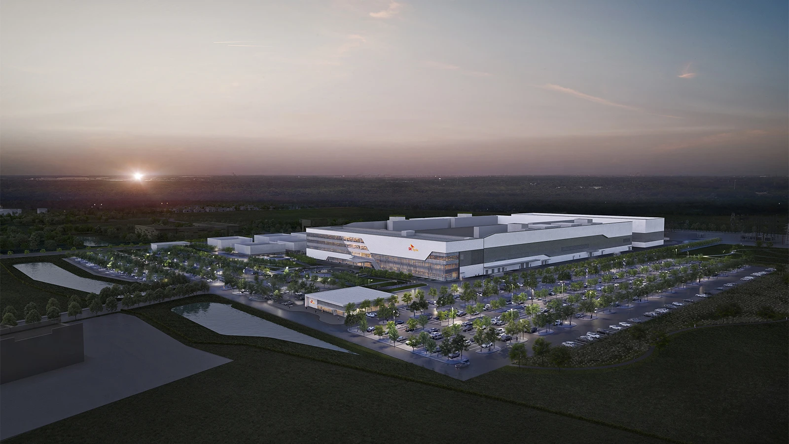 SK hynix کلنگ کارخانه HBM در ایندیانا را زد — کارخانه HBM ایندیانا تولید انبوه از نیمهٔ دوم 2029