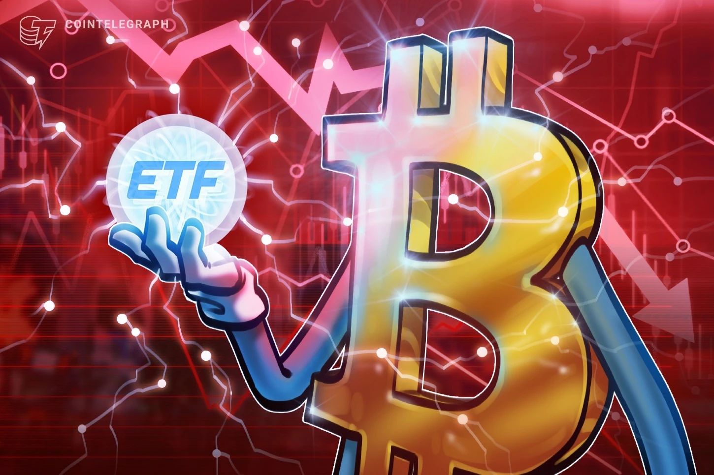 پایان 9 روز ورود سرمایه به ETF بیت‌کوین — بیت‌کوین زیر 78,000 دلار