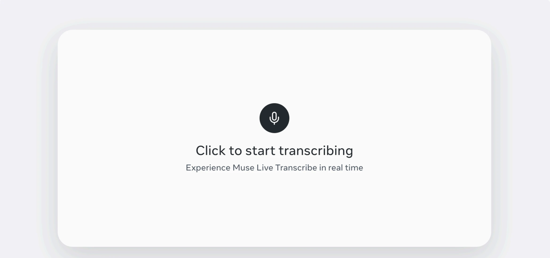 متا پیشتاز رونوشت صوتی بلادرنگ با Muse Voice Transcribe