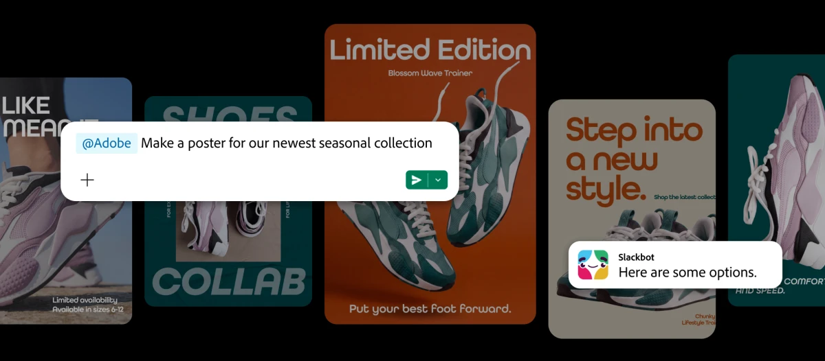 ادوبی در Slack: فعال‌سازی بیش از 70 اپ خلاقانه از جمله Firefly و Photoshop
