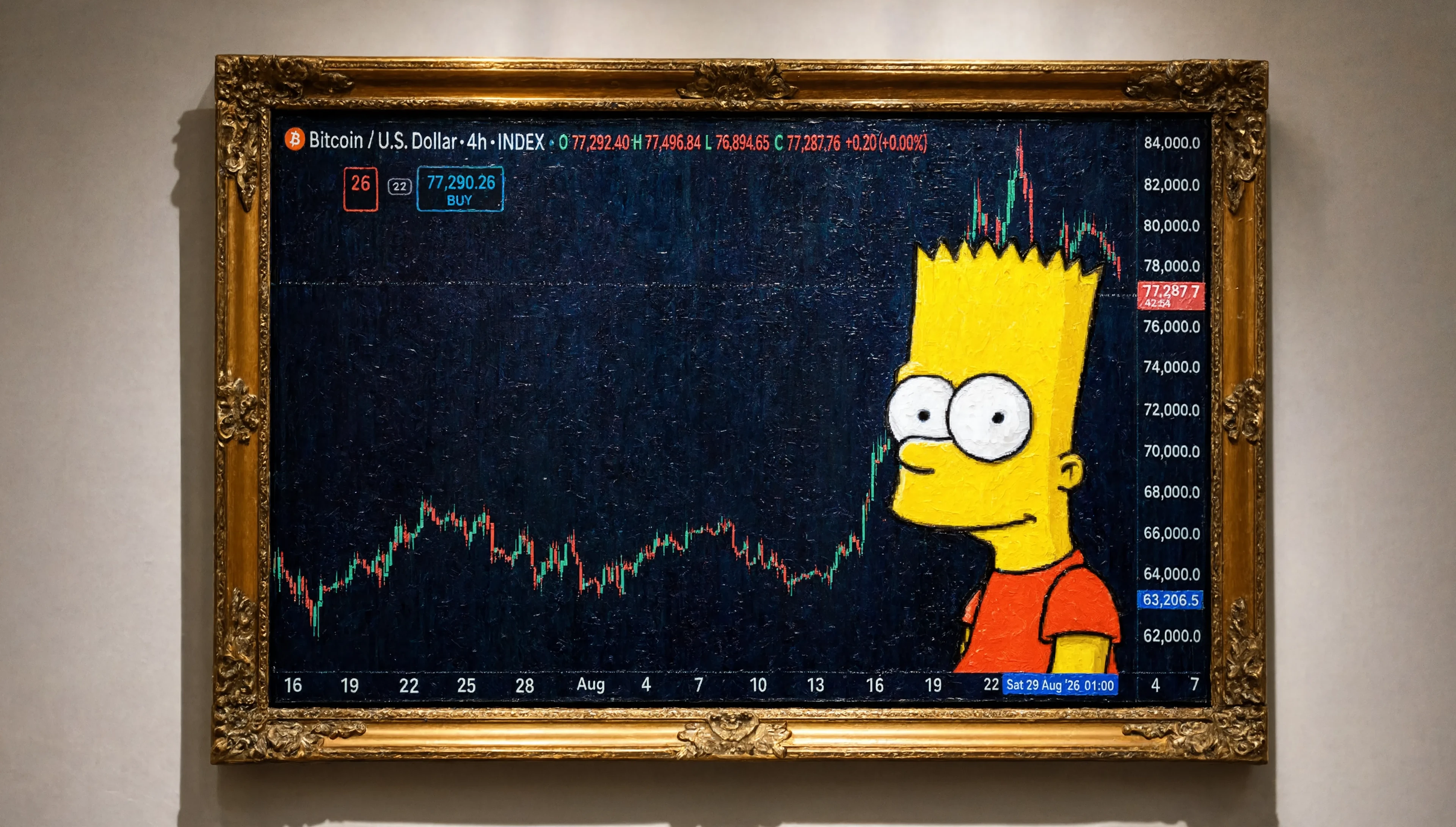 بارت سیمپسون بیت‌کوین: آیا سقوط ناگهانی محتمل است؟