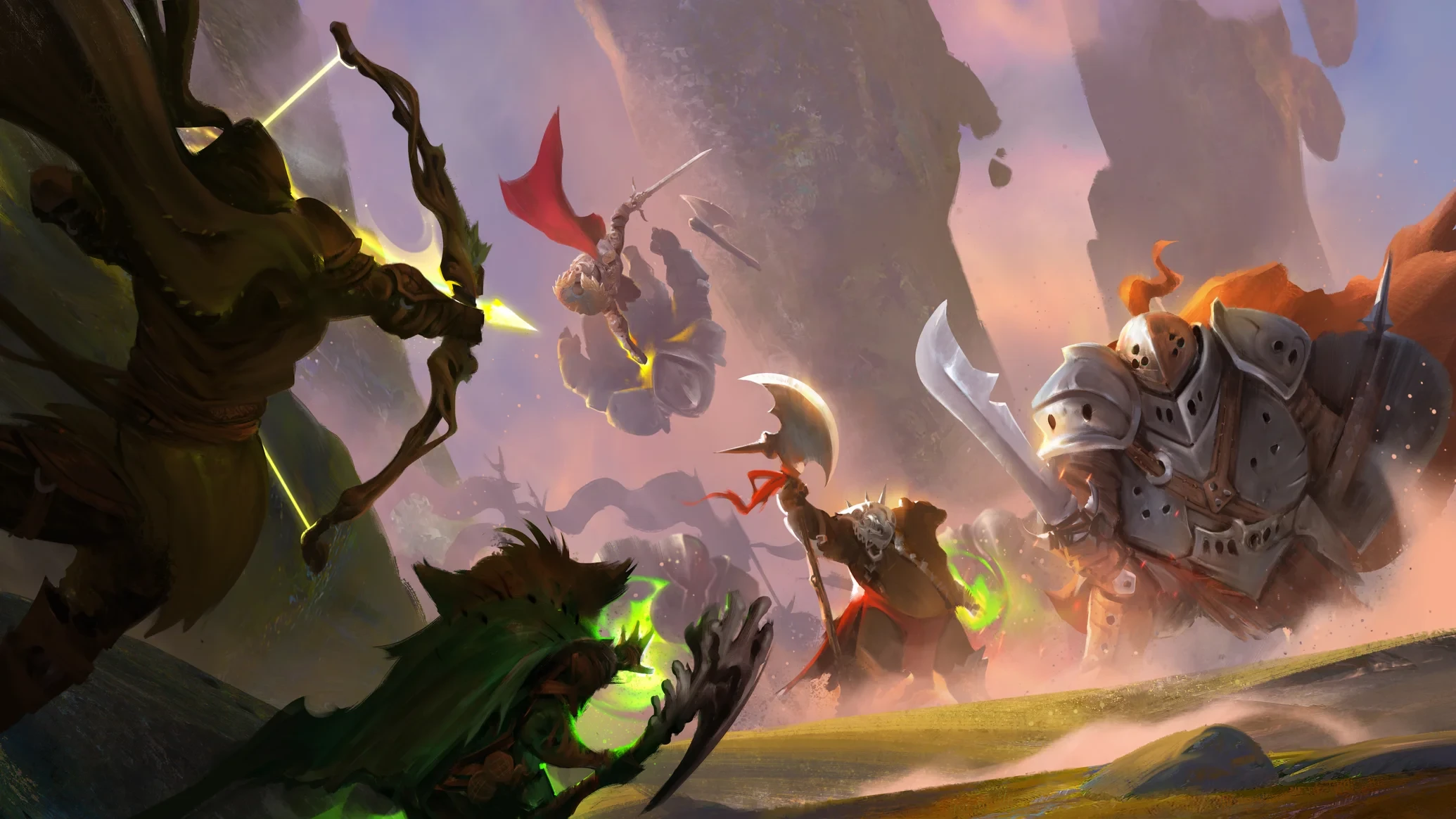 مومنتوم Guild Wars 3 حرکت و مبارزهٔ MMO را بازتعریف میکند