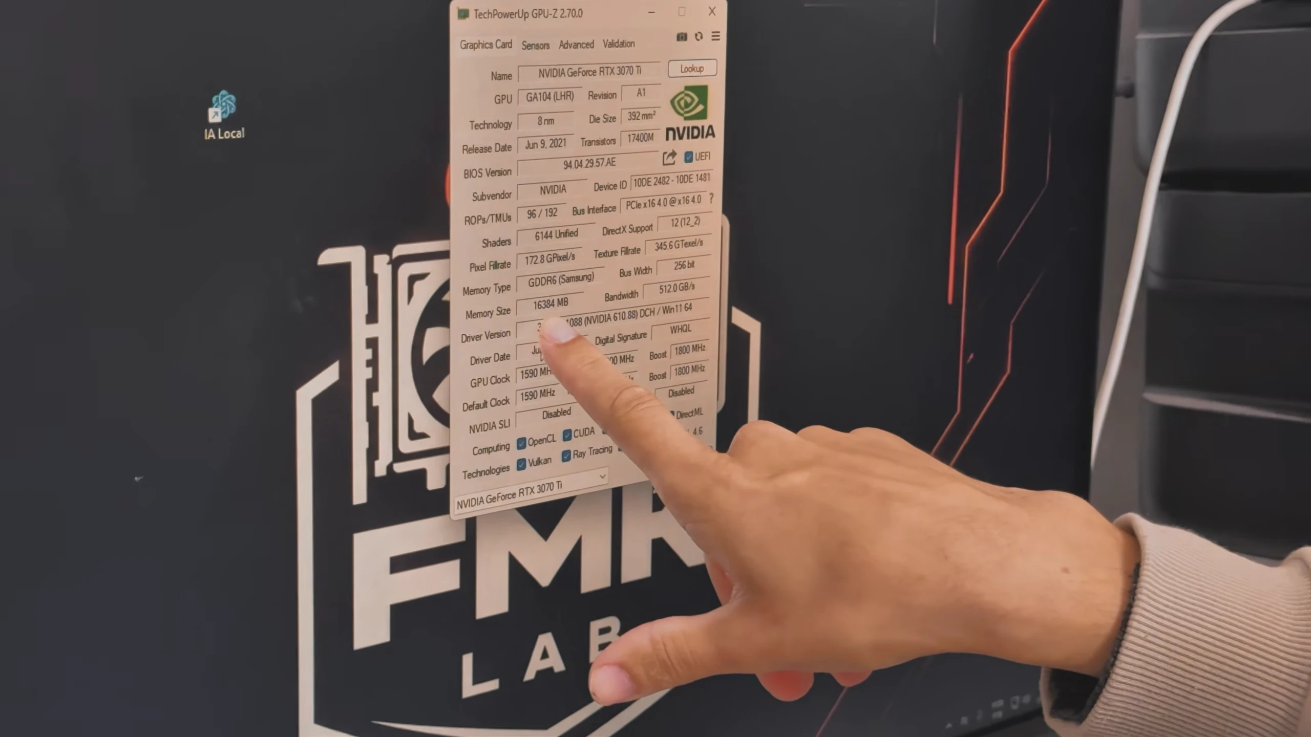 ساخت کارت RTX 3070 Ti 16GB با جوشکاری و ویرایش بیوس؛ کارنامة یک مُدِر برزیلی