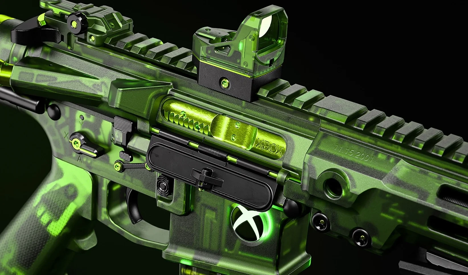 اسکن M4 در Modern Warfare ۴: تنها کاربران اکسباکس نسخه سبزِ درخشان را میبینند