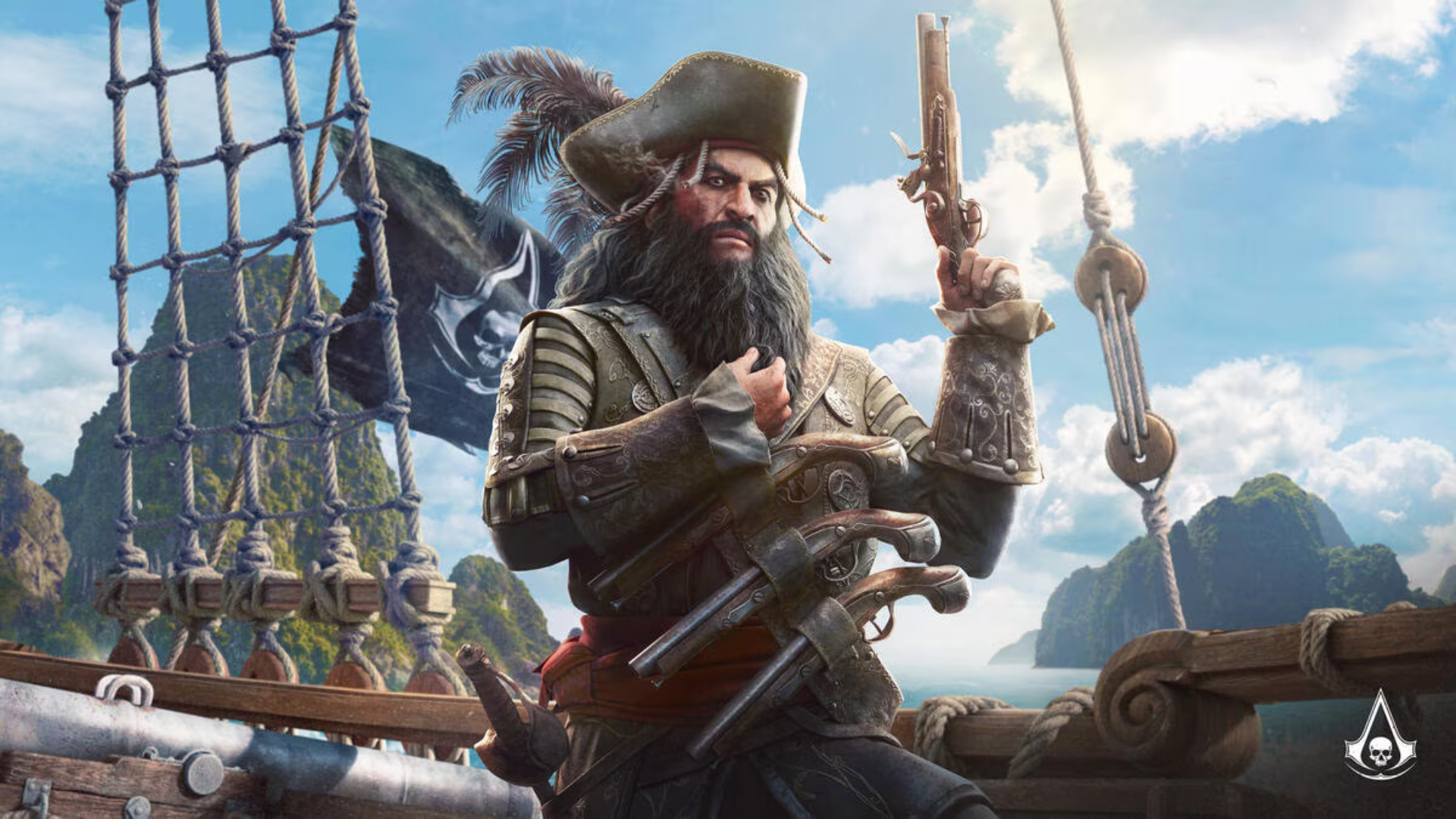صفحه نمایش نسخه کرک شده Assassin's Creed Black Flag Resynced