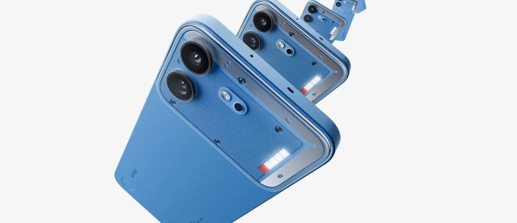 Nothing Phone (4b) در رنگهای سفید، مشکی و آبی