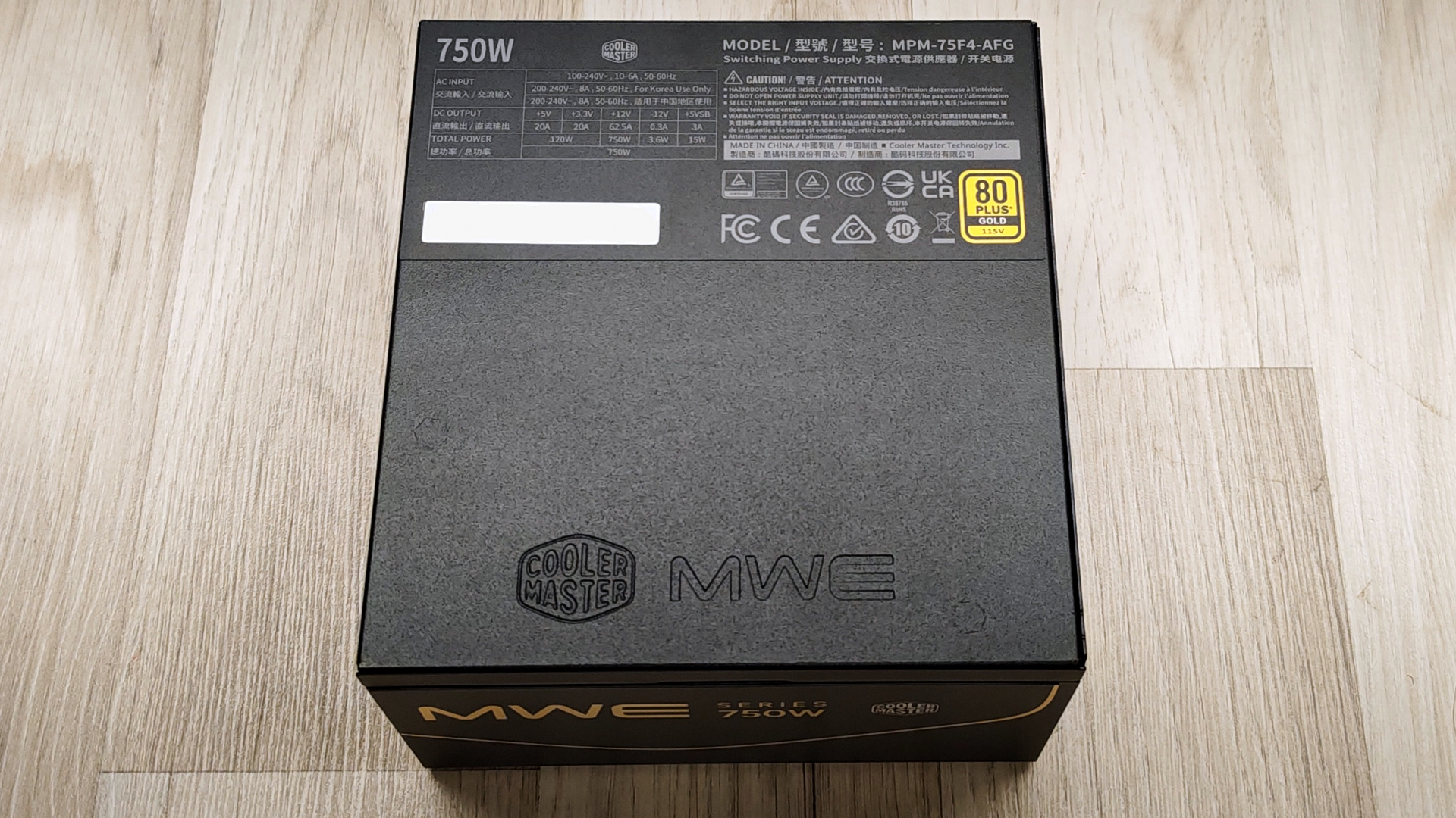 مجموعه کابل‌های مدولار Cooler Master MWE Gold 750 V4