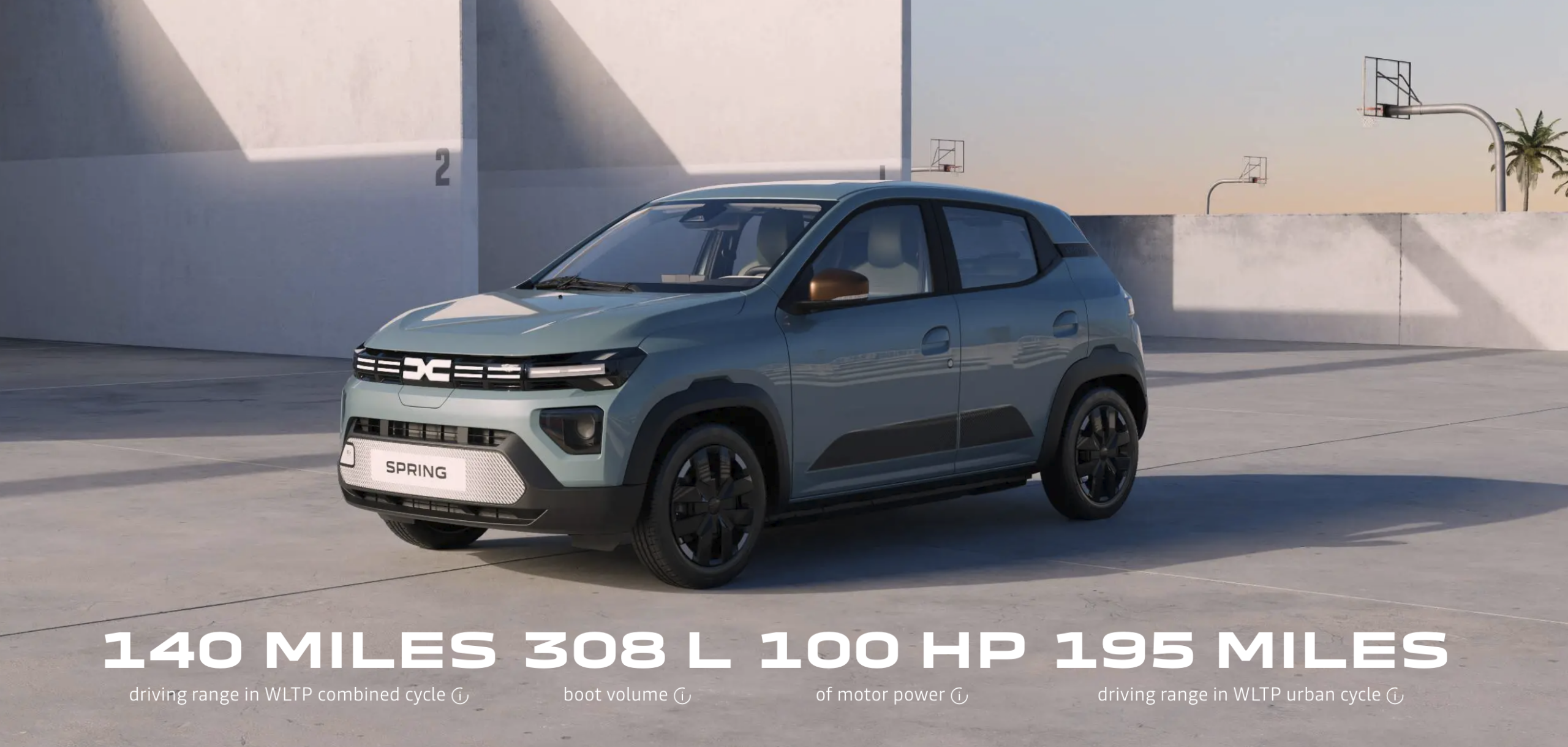 داکیا اسپرینگ EV، خودروی برقی ارزان قیمت