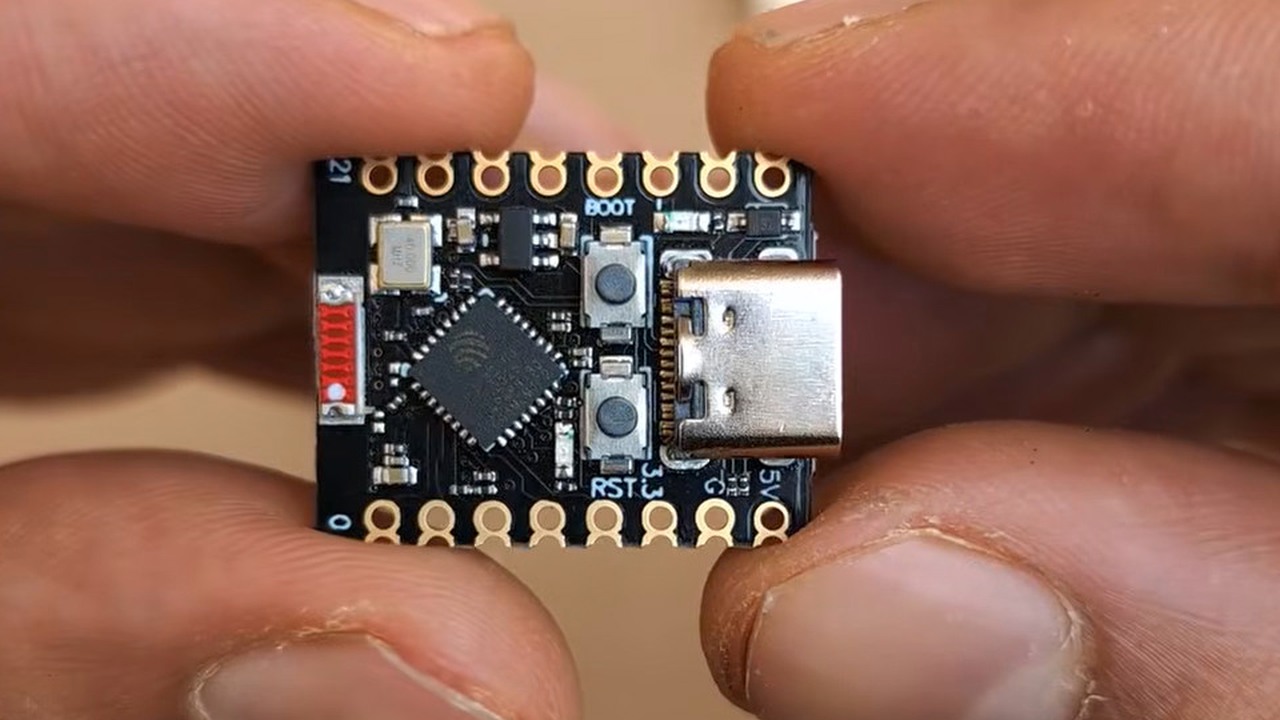 برد ESP32-C3 SuperMini