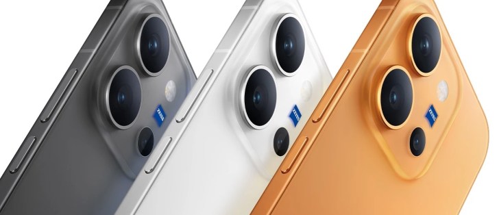 نمای پنل جلویی گوشی vivo X300 E با نمایشگر تمام‌صفحه