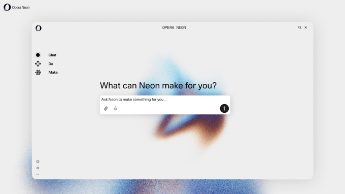 مرورگر Neon از اپرا