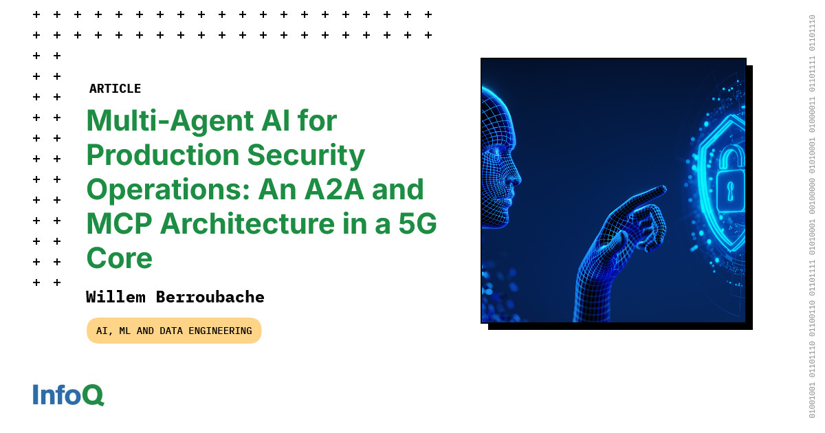 نمودار معماری چندعاملی هوش مصنوعی در شبکه 5G