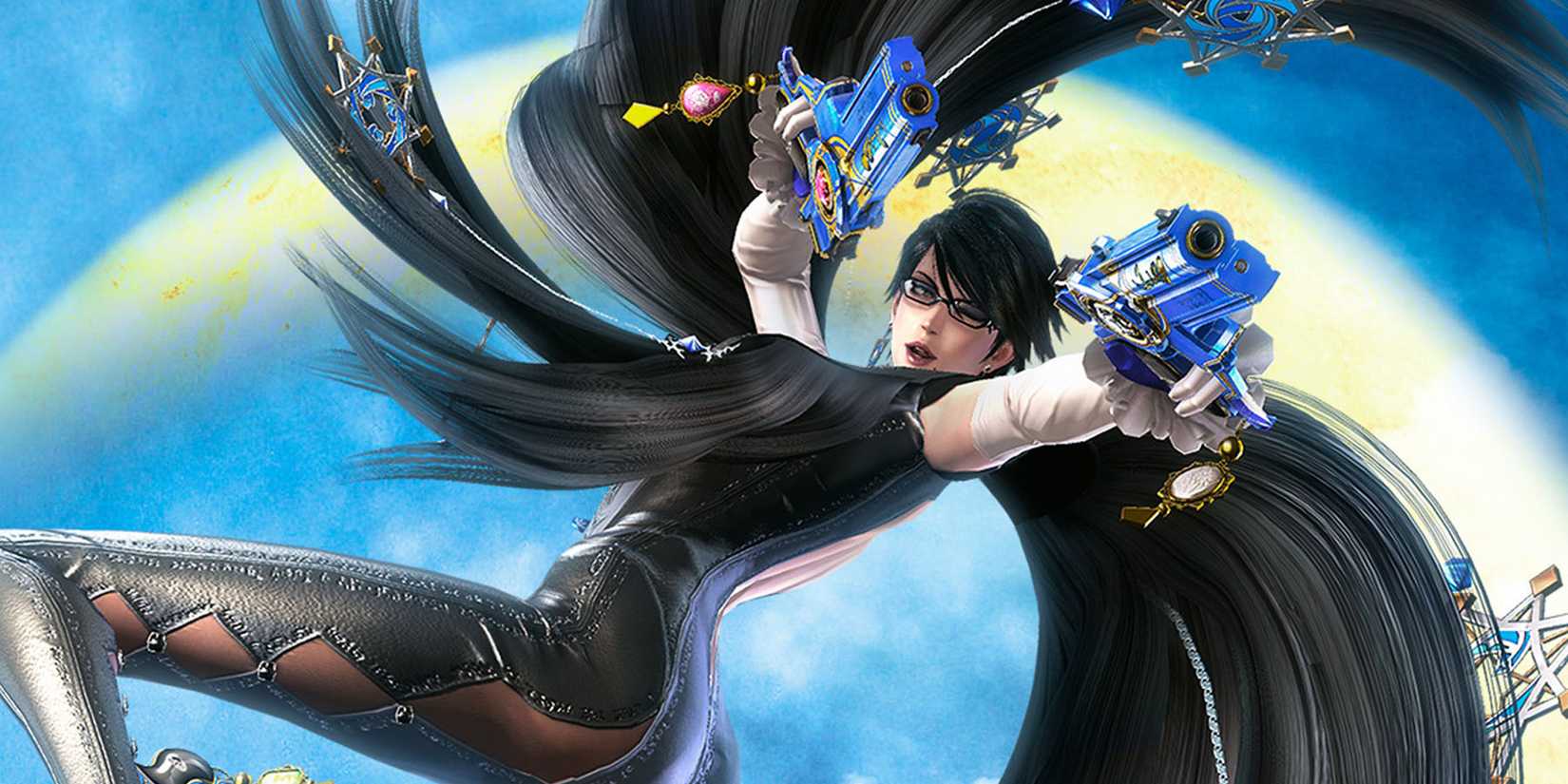 شخصیت Bayonetta در حال مبارزه