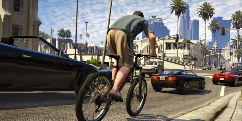 سه شخصیت اصلی بازی GTA V