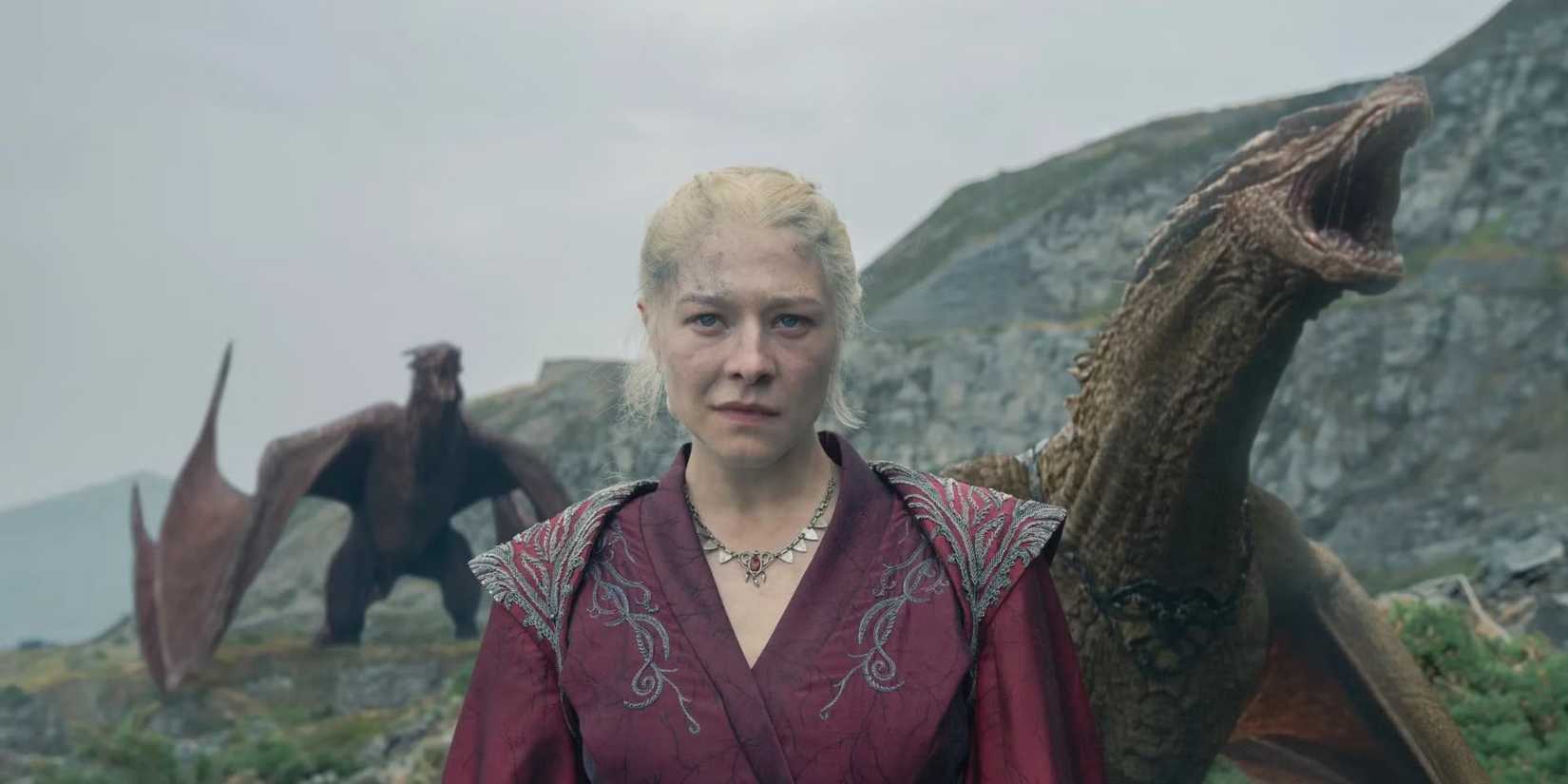 گفتگوی رینیرا و دیمون در معبد بزرگ سپت