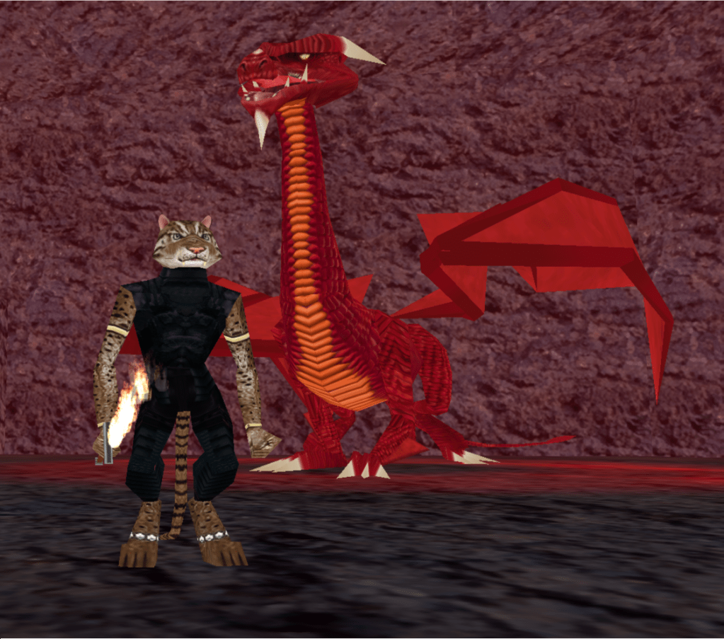 صحنه‌ای از بازسازی جزیره کرا در EverQuest Legends