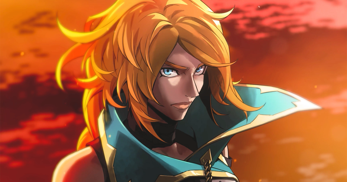 نمای نزدیک از گیم‌پلی مبارزه و حرکت با شلاق در Castlevania