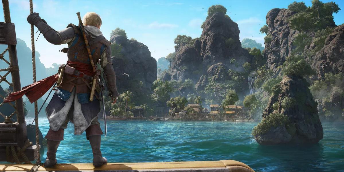 تصویر محیط بازی Assassin's Creed Black Flag Resynced