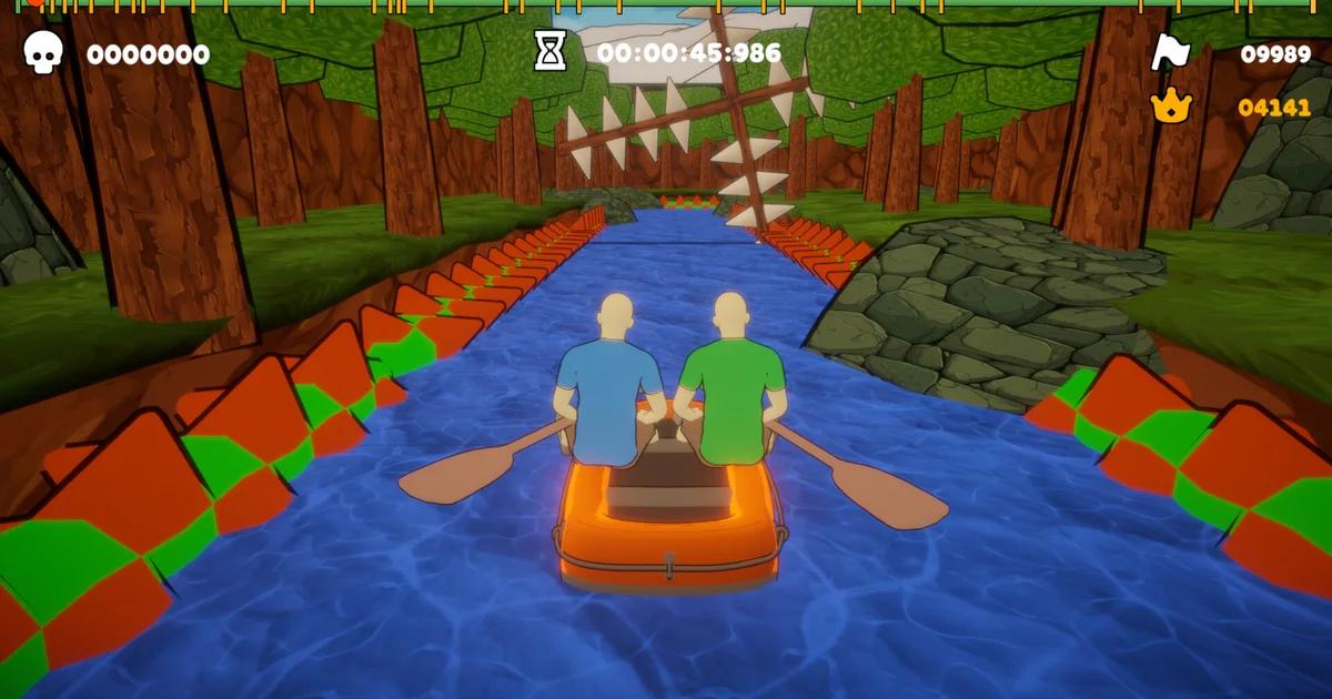 تصویر مربوط به بازخورد کاربران و آمار بازگشت وجه بازی Paddle Paddle Paddle در استیم