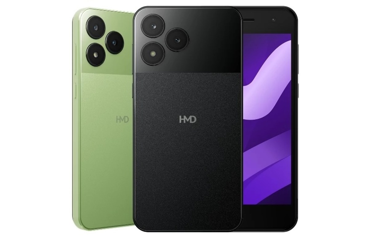 نمای جانبی و پورت‌های اتصال گوشی HMD Asha 305