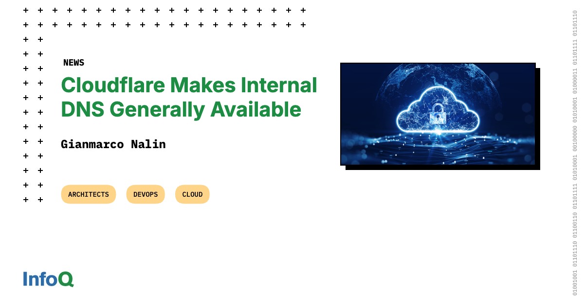 معماری سرویس DNS داخلی کلودفلر