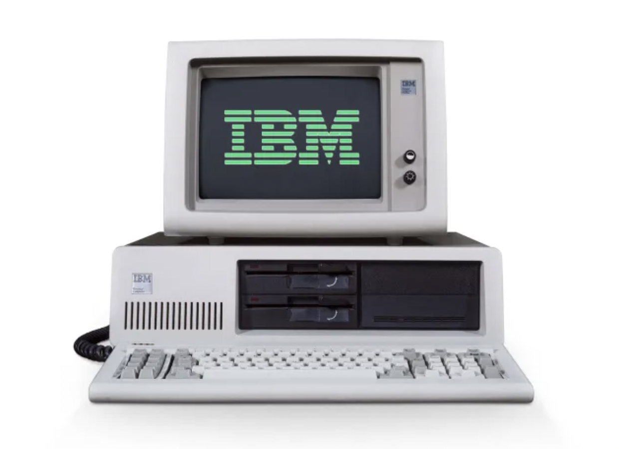 نماد سیستم عامل MS-DOS و تاریخچه رایانش شخصی