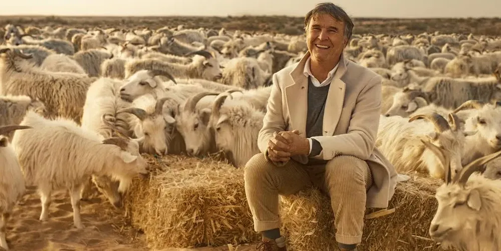 صحنه‌ای از فیلم برونلو با تمرکز بر فضای روستایی و نوستالژیک ایتالیا