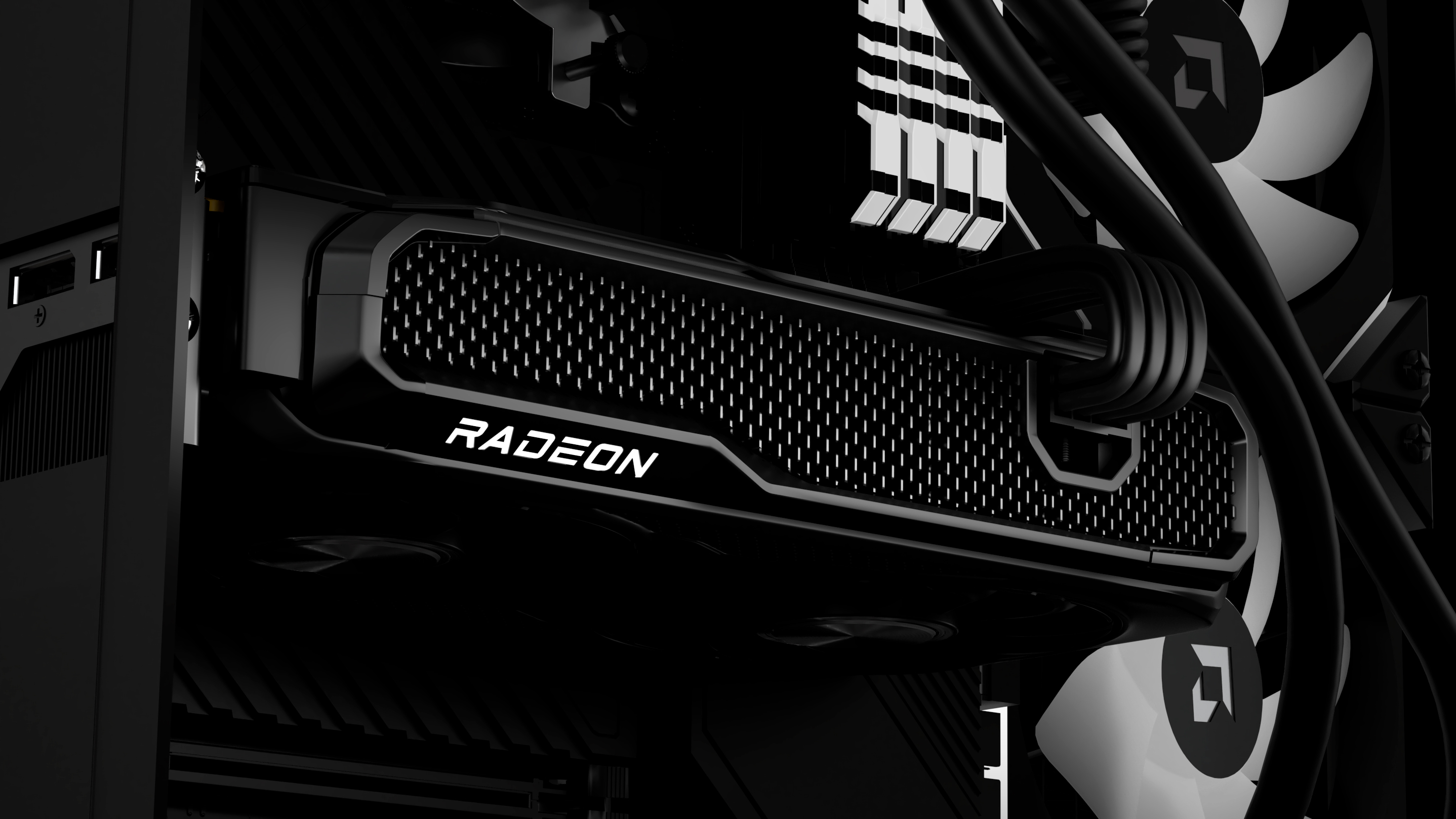 کارت گرافیک Radeon RX 9050 نمای نزدیک