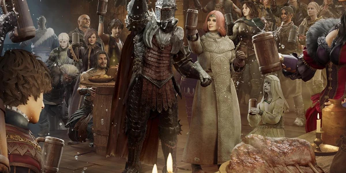نمایی از ساخت خانه در مود خانه‌داری Dragon's Dogma 2