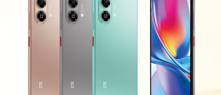 نمای پشت و جلو گوشی ZTE Blade A35e