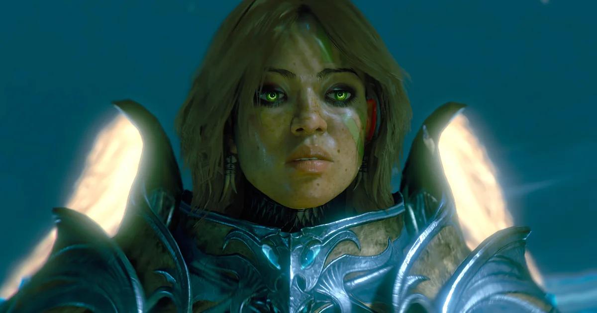 نمایی از منوی شخصیت در Diablo 4 و گزینه‌های ظاهری