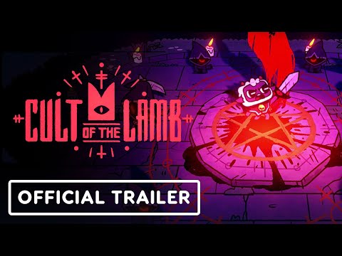 پوستر بازی Cult of the Lamb منتشرشده توسط Devolver