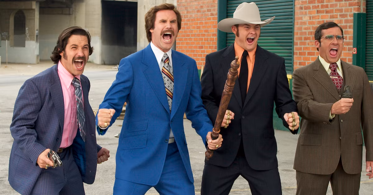 ویل فرل در نقش ران بورگاندی در Anchorman